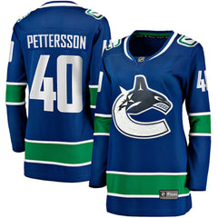 Elias Pettersson Vancouver Canucks Fanatics Women's Home Breakaway Player Jersey For Sale