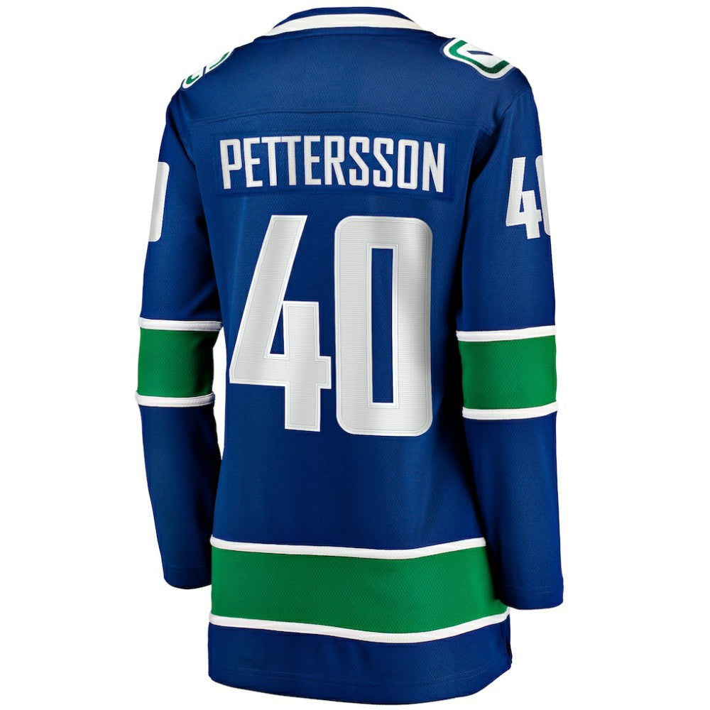 Elias Pettersson Vancouver Canucks Fanatics Women's Home Breakaway Player Jersey For Sale
