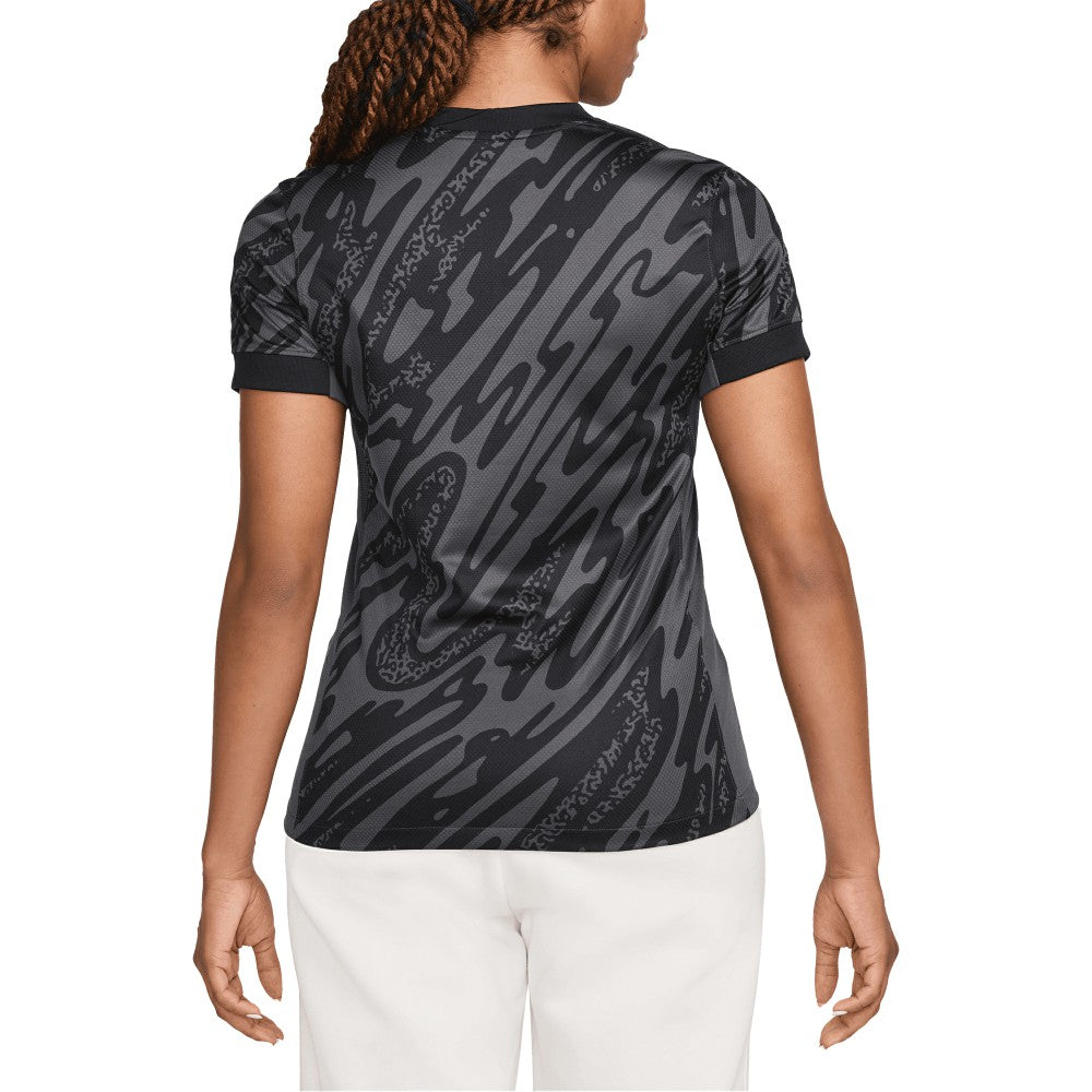 USWNT Women's 2024 Goalkeeper Replica Stadium Jersey Black - Nike