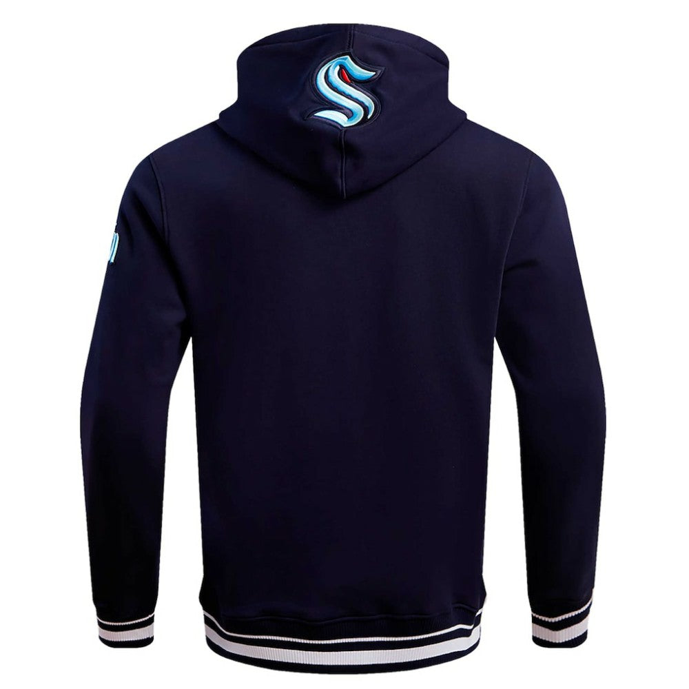 Seattle Kraken Pro Standard Retro Classic Fleece Pullover Hoodie For Sale