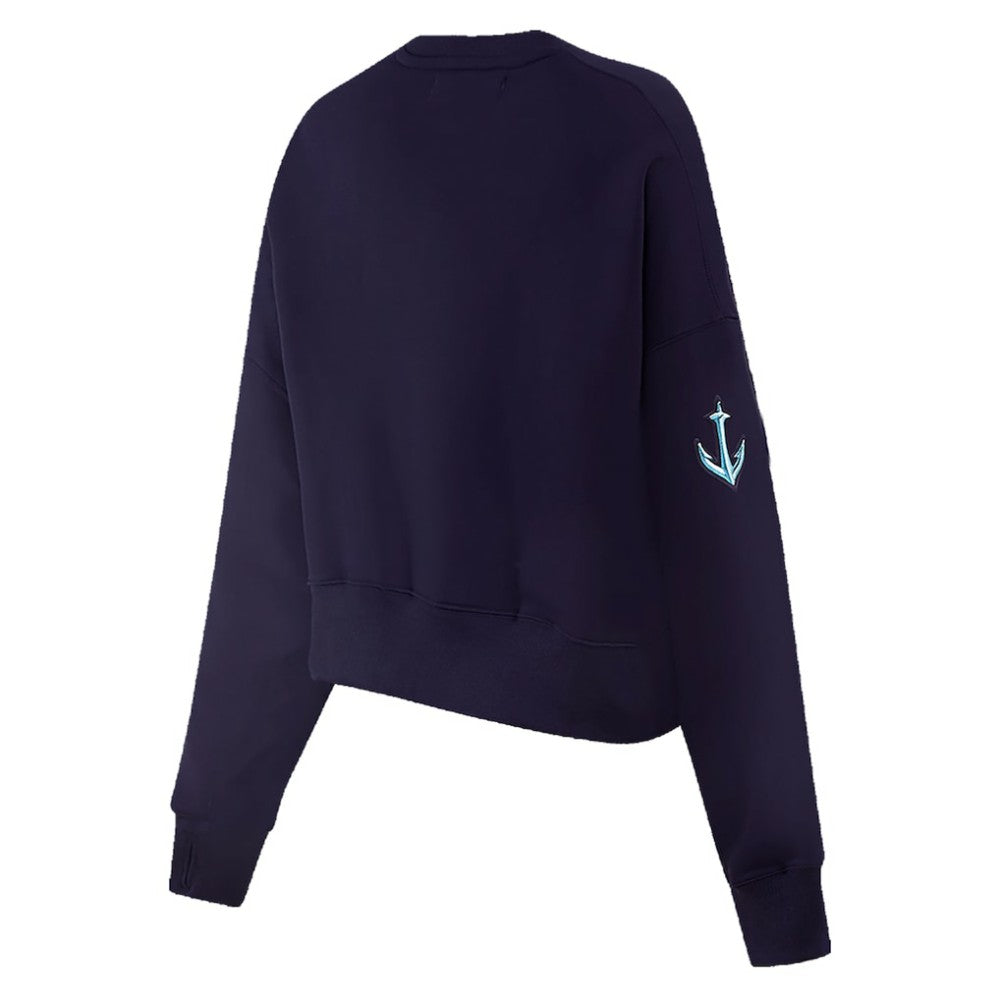 Seattle Kraken Pro Standard Women's Mascot Crewneck Pullover Sweatshirt Sale