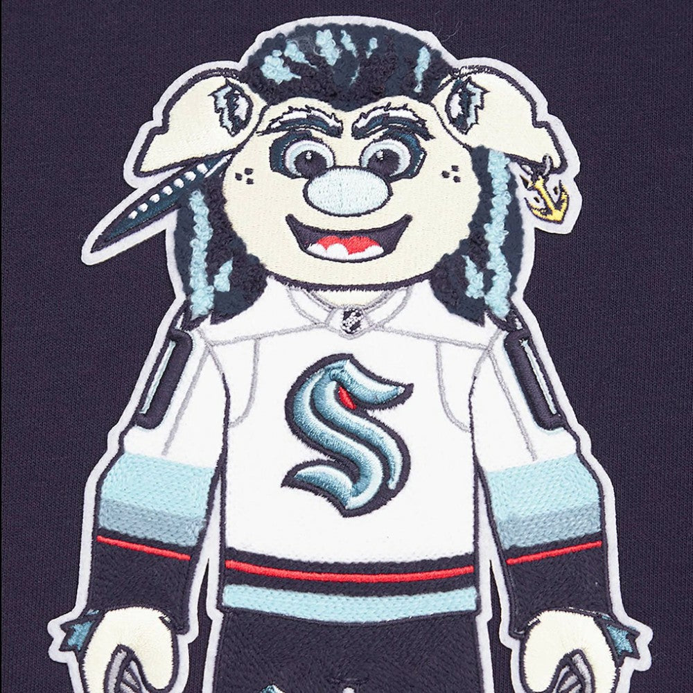 Seattle Kraken Pro Standard Women's Mascot Crewneck Pullover Sweatshirt Sale