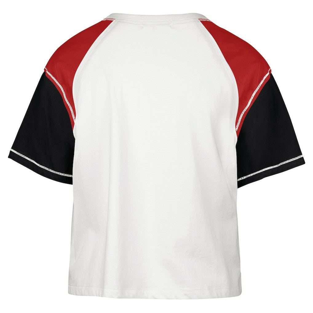 Chicago Bulls '47 Women's Premier Raglan Cropped T-Shirt sale Online