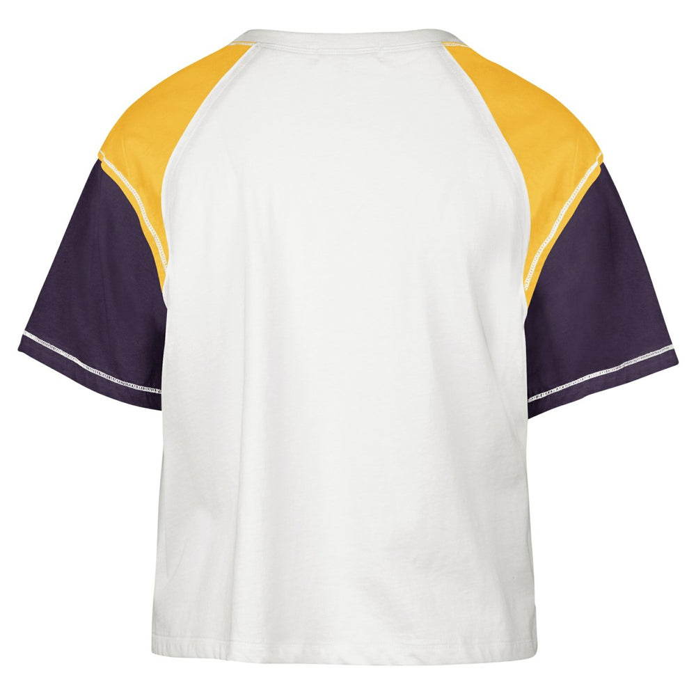 Los Angeles Lakers '47 Women's Premier Raglan Cropped T-Shirt Online