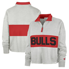 Chicago Bulls '47 Women's Breakthrough Remi Quarter-Zip Jacket sale For Sale