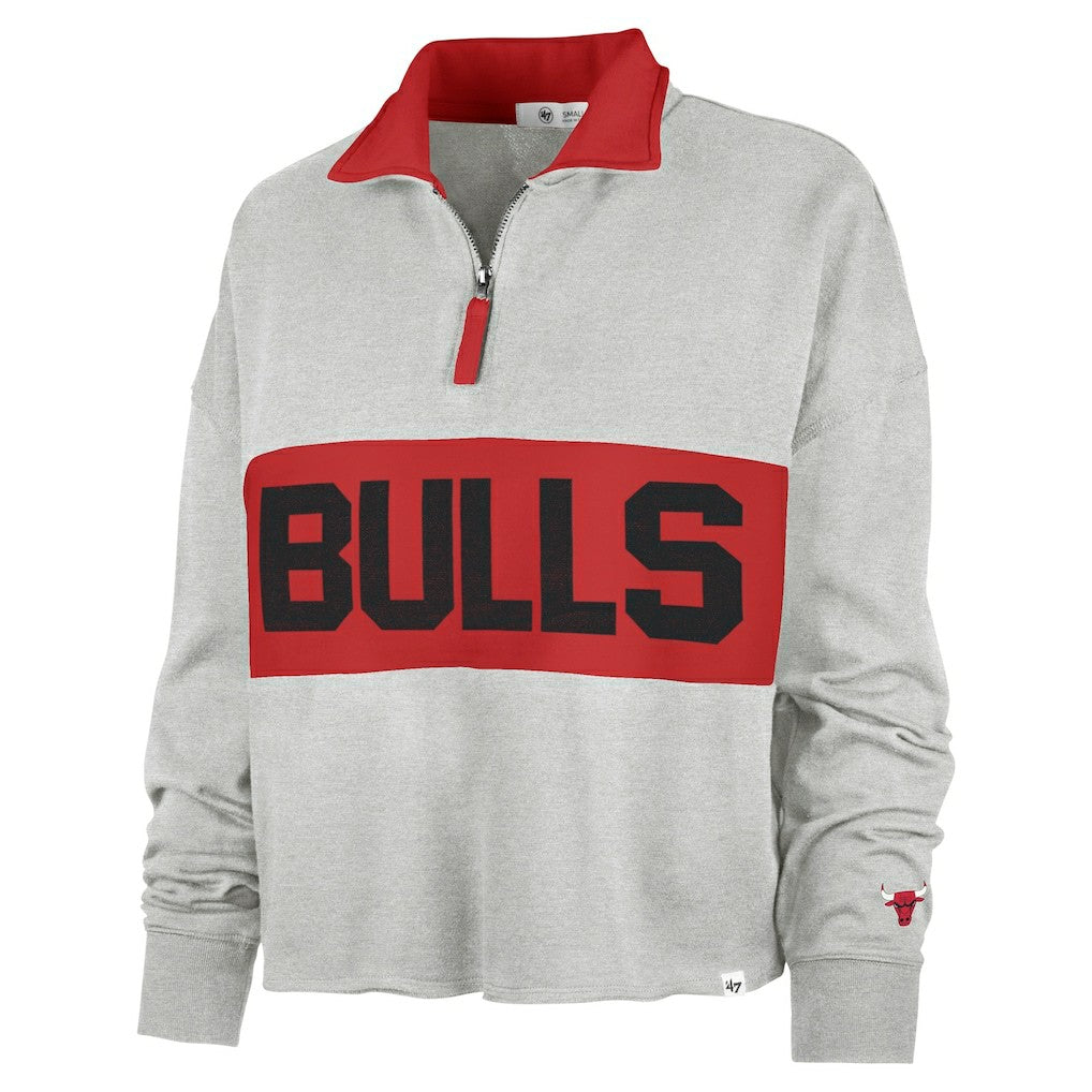 Chicago Bulls '47 Women's Breakthrough Remi Quarter-Zip Jacket sale For Sale