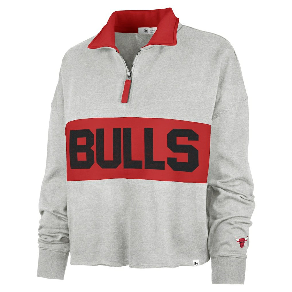 Chicago Bulls '47 Women's Breakthrough Remi Quarter-Zip Jacket sale For Sale