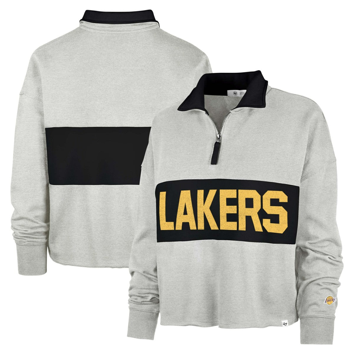Los Angeles Lakers '47 Women's Breakthrough Remi Quarter-Zip Jacket Outlet
