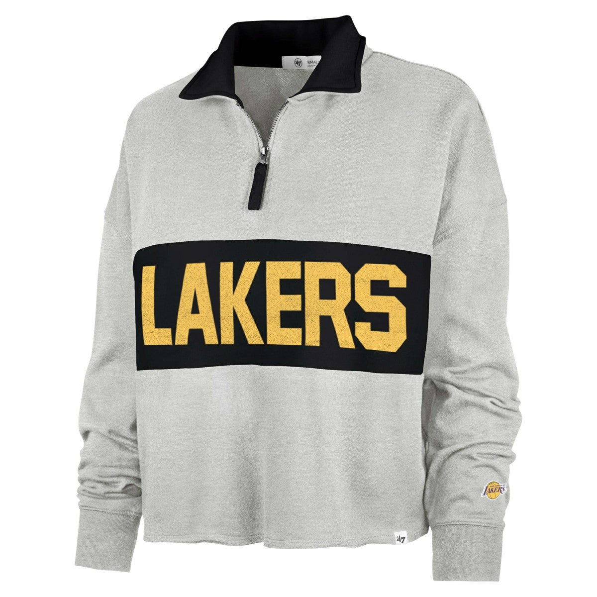 Los Angeles Lakers '47 Women's Breakthrough Remi Quarter-Zip Jacket Outlet