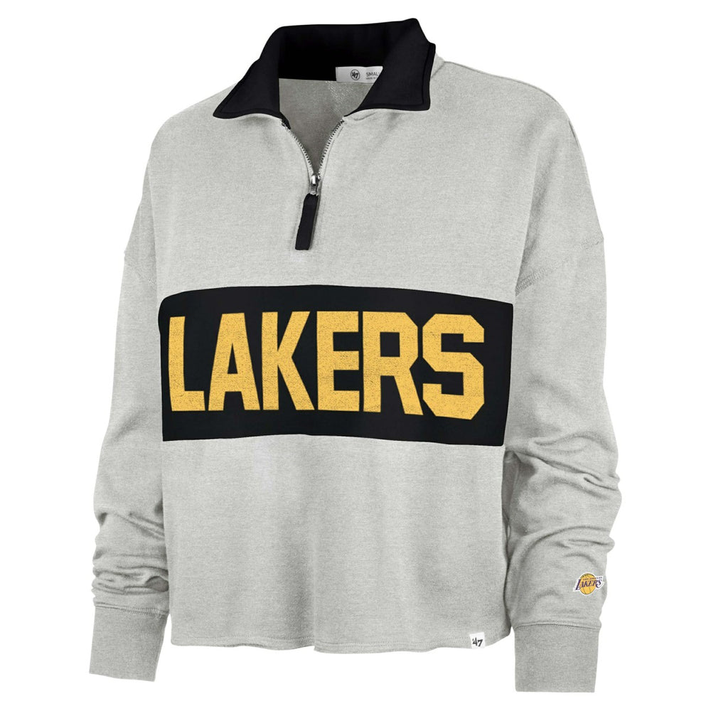 Los Angeles Lakers '47 Women's Breakthrough Remi Quarter-Zip Jacket Outlet