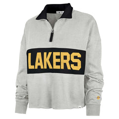 Los Angeles Lakers '47 Women's Breakthrough Remi Quarter-Zip Jacket Outlet