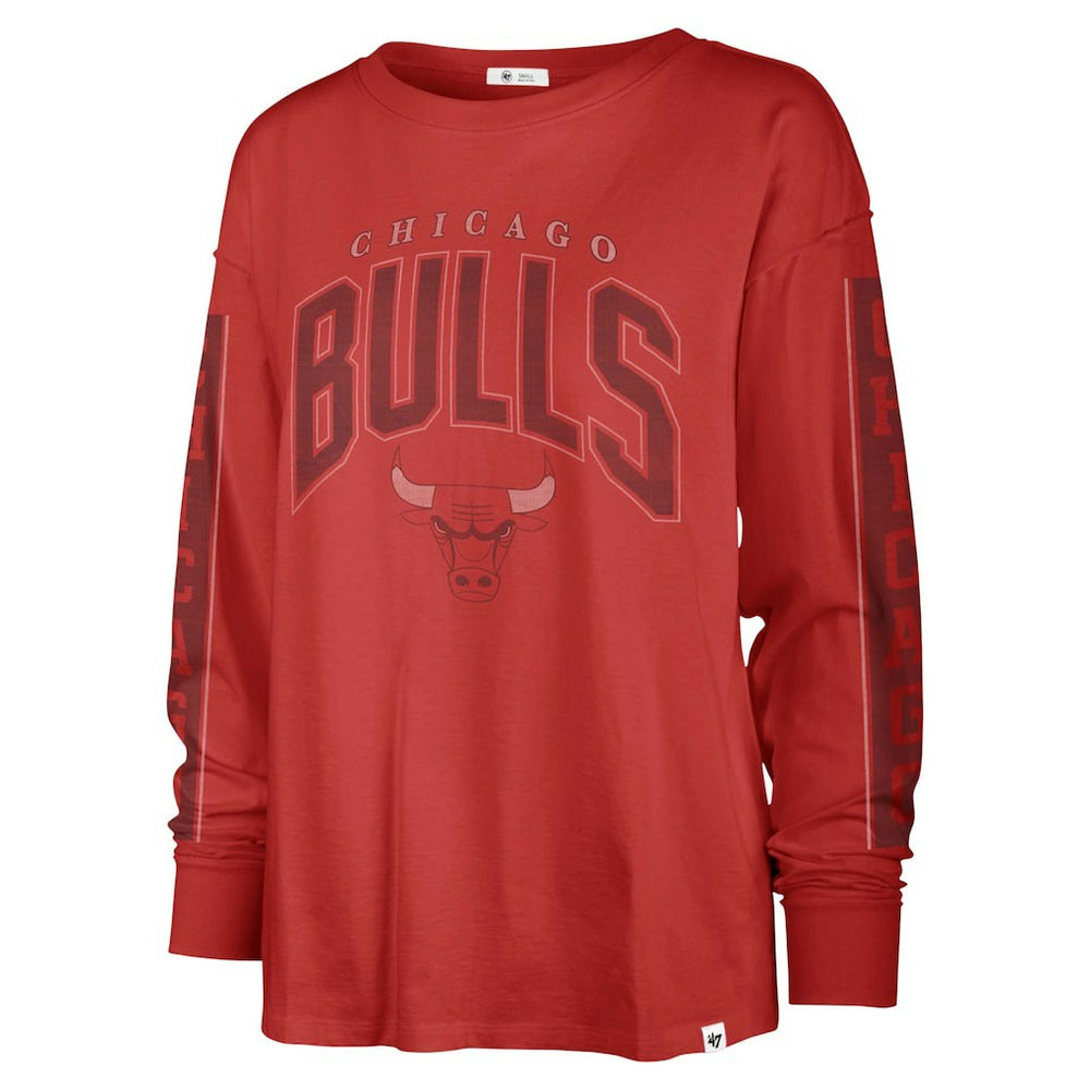 Chicago Bulls '47 Women's Tomcat Long Sleeve T-Shirt sale For Sale