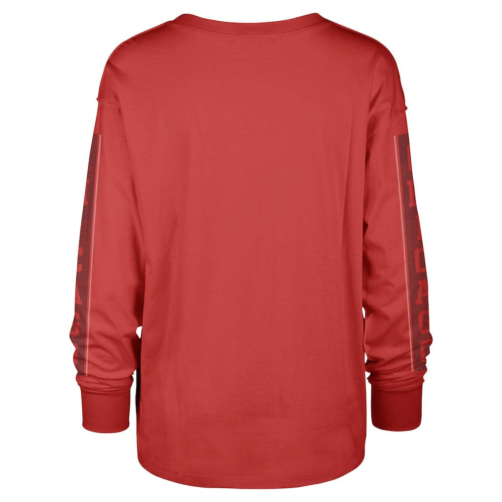 Chicago Bulls '47 Women's Tomcat Long Sleeve T-Shirt sale For Sale