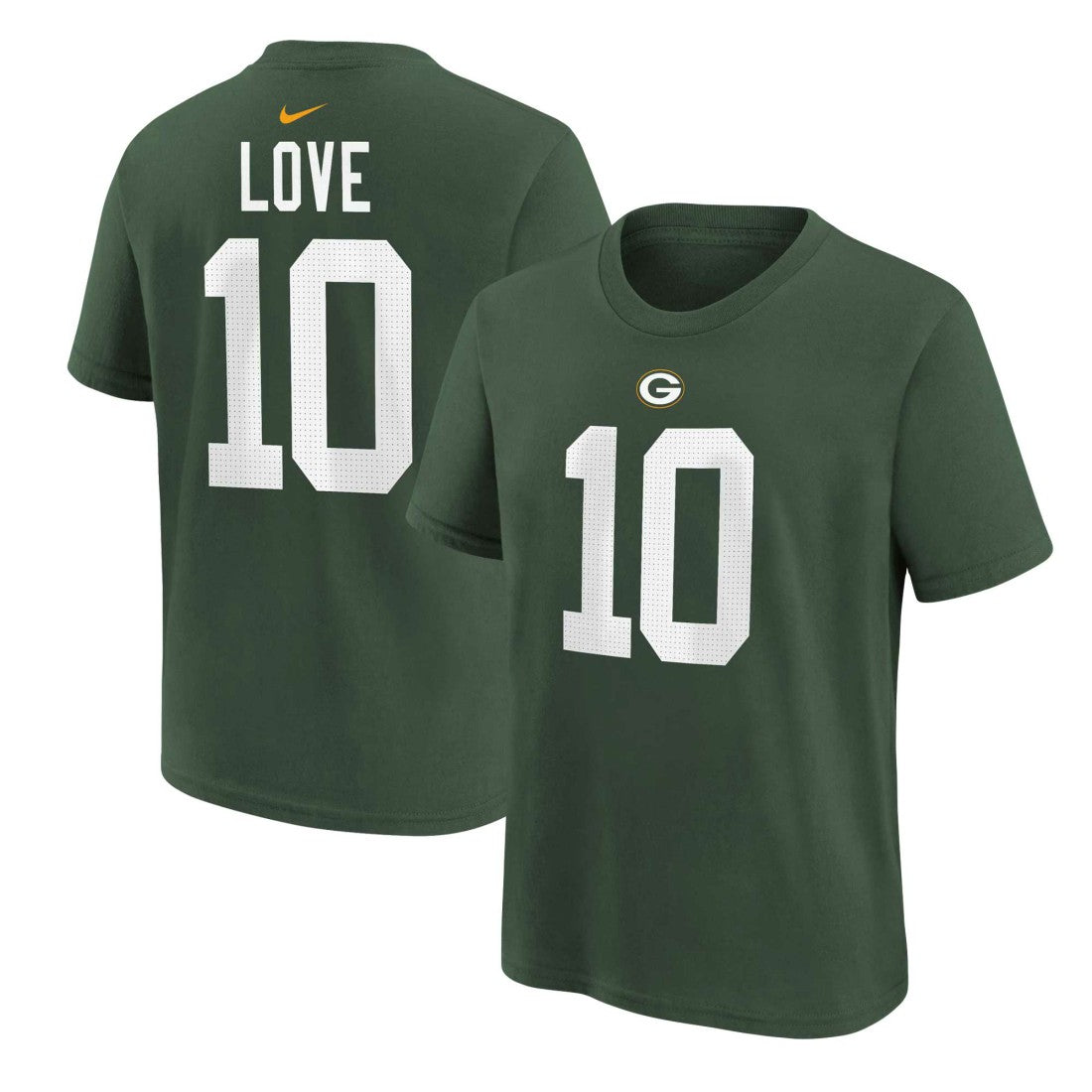 Green Bay Packers Nike Jordan Love  Preschool Player Name & Number T-Shirt