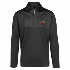 Miami Heat Levelwear Truth Insignia Core Quarter-Zip Pullover Top On Sale