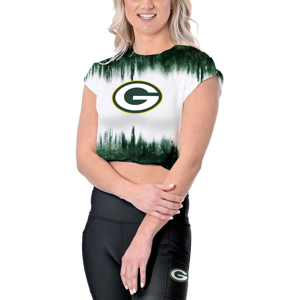 Green Bay Packers  Certo Women's Cropped Framework T-Shirt