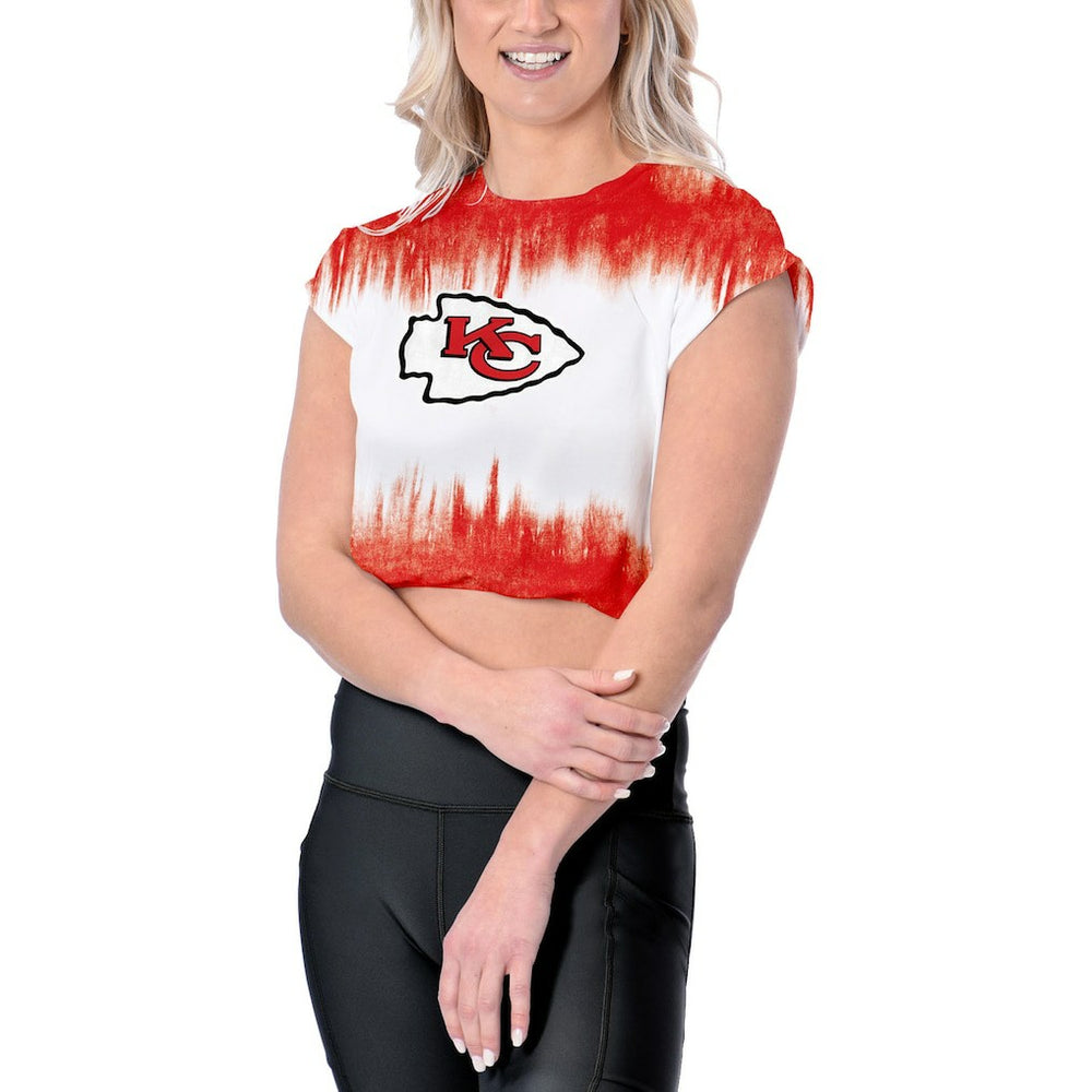 Kansas City Chiefs  Certo Women's Cropped Framework T-Shirt