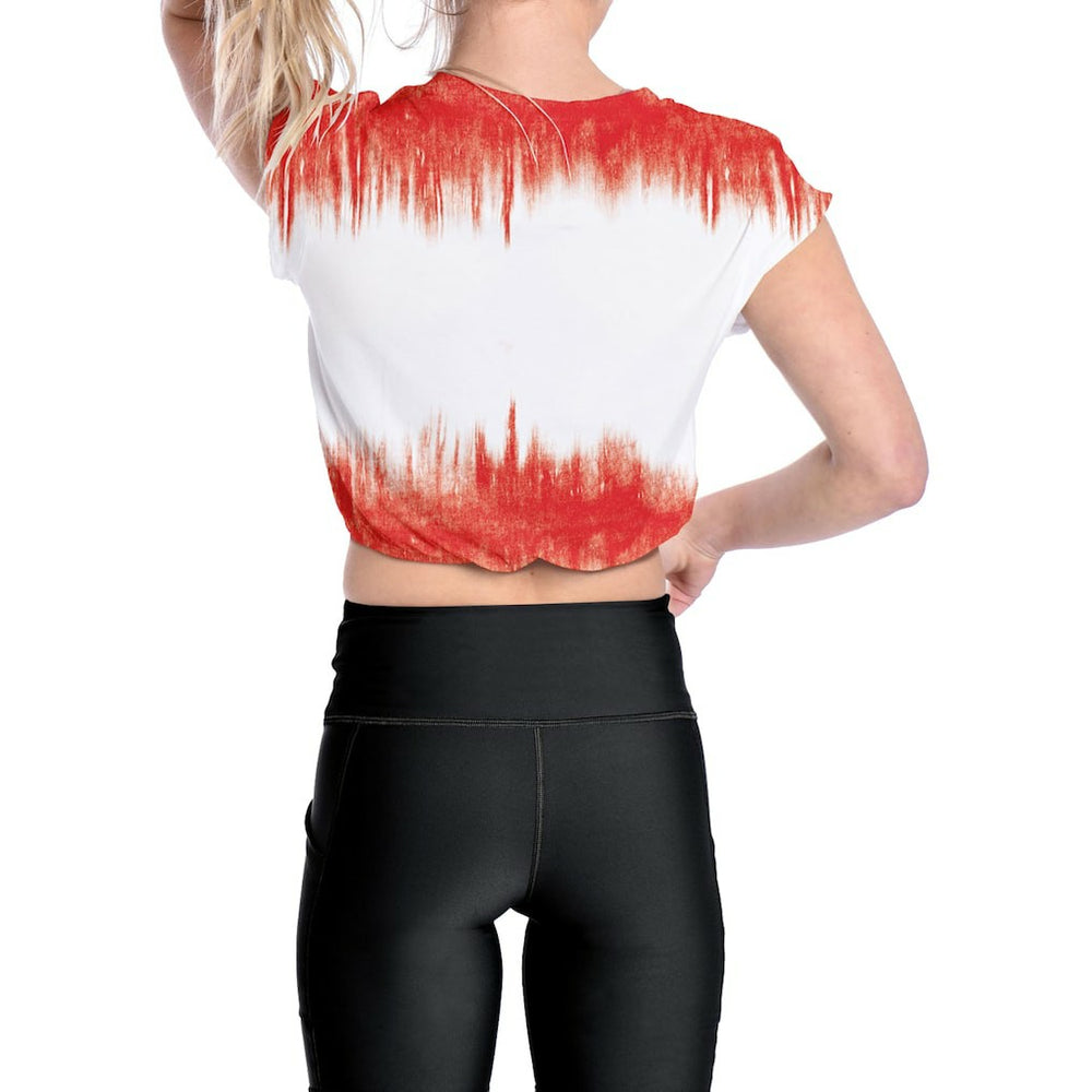Kansas City Chiefs  Certo Women's Cropped Framework T-Shirt