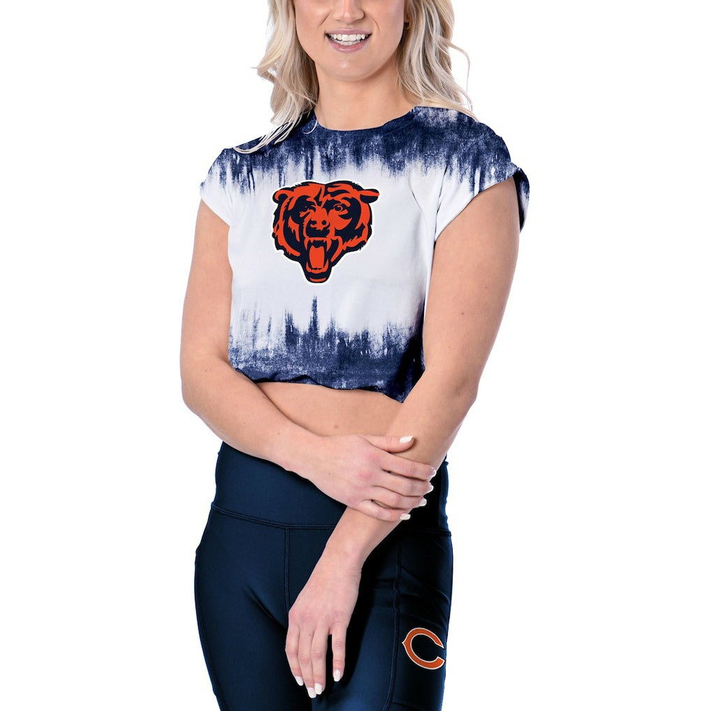 Chicago Bears  Certo Women's Cropped Framework T-Shirt