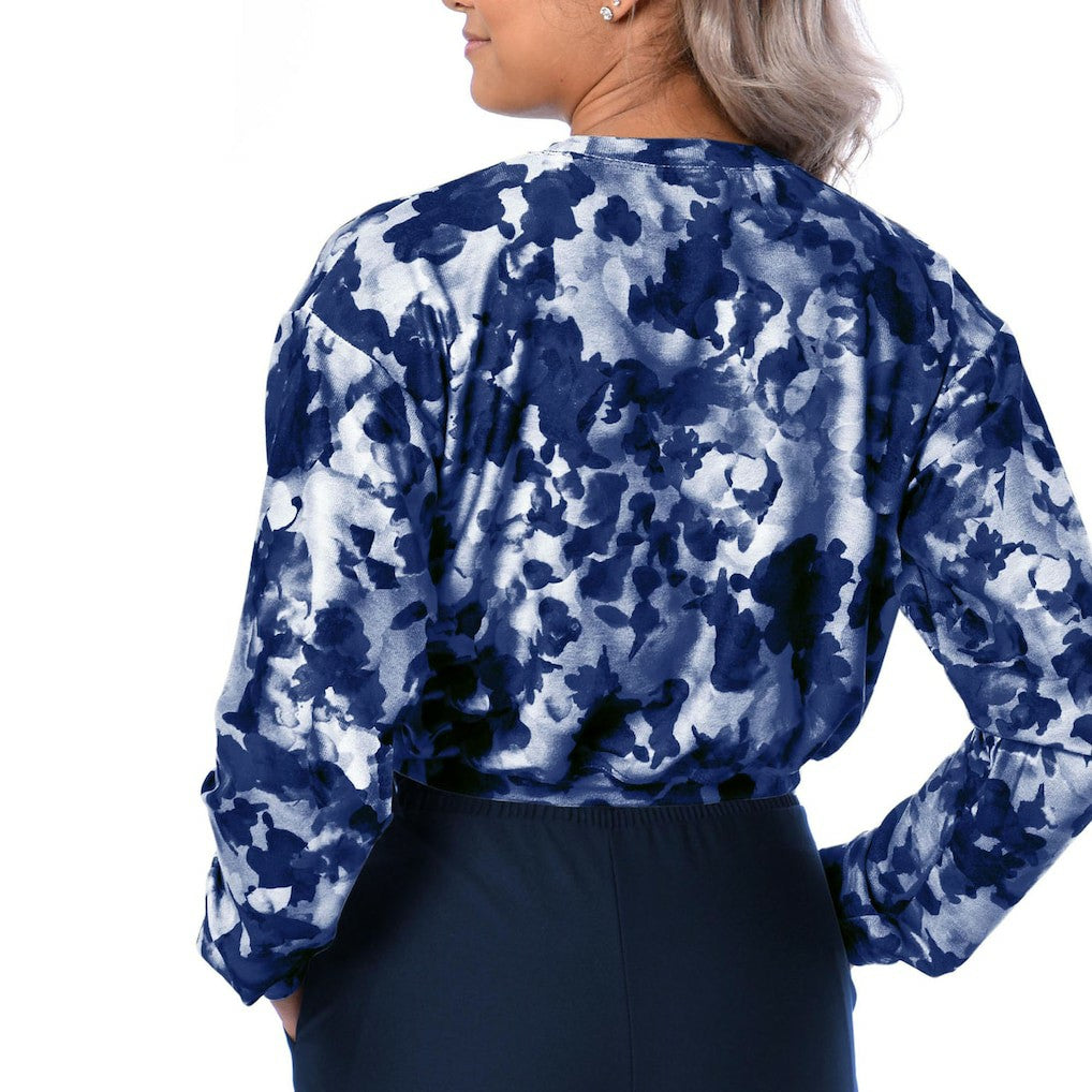 Dallas Cowboys  Certo Women's Cropped Long Sleeve T-Shirt