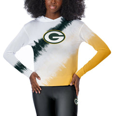 Green Bay Packers  Certo Women's Rundown Lightweight Pullover Hoodie