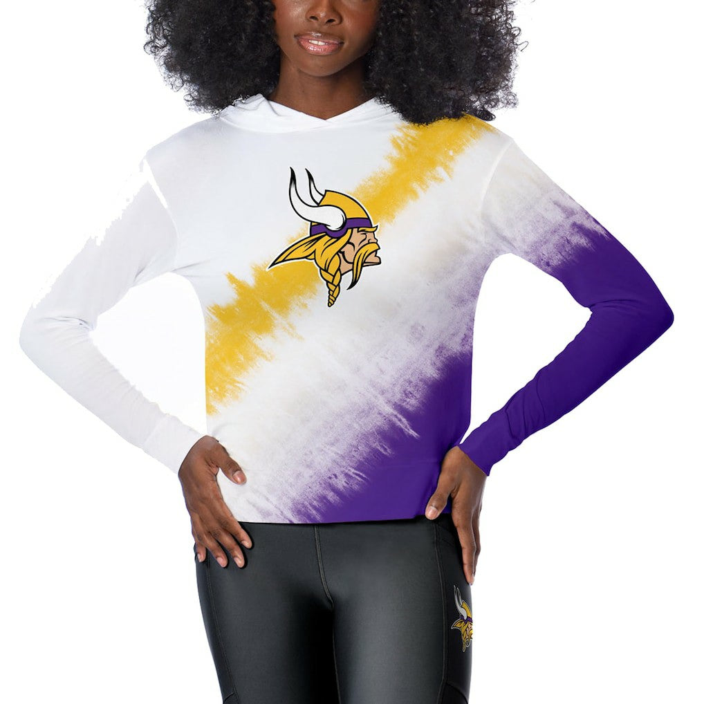Minnesota Vikings  Certo Women's Rundown Lightweight Pullover Hoodie