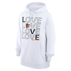 Baltimore Orioles G-III 4Her by Carl Banks Women's Love Graphic Fleece Hoodie | MLB Online