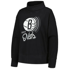 Brooklyn Nets Levelwear Women's Sunset Pullover Sweatshirt Discount
