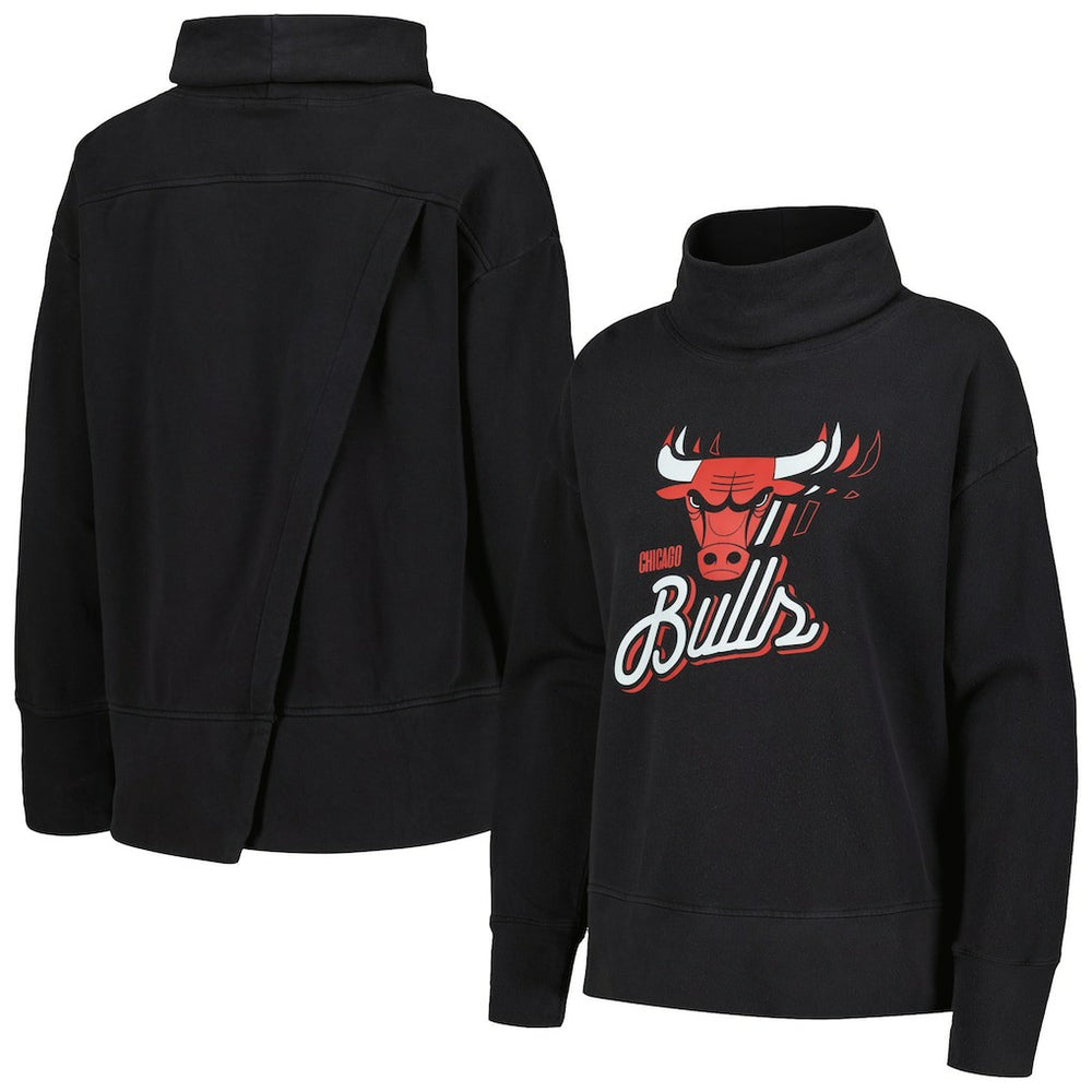 Chicago Bulls Levelwear Women's Sunset Pullover Sweatshirt sale On Sale
