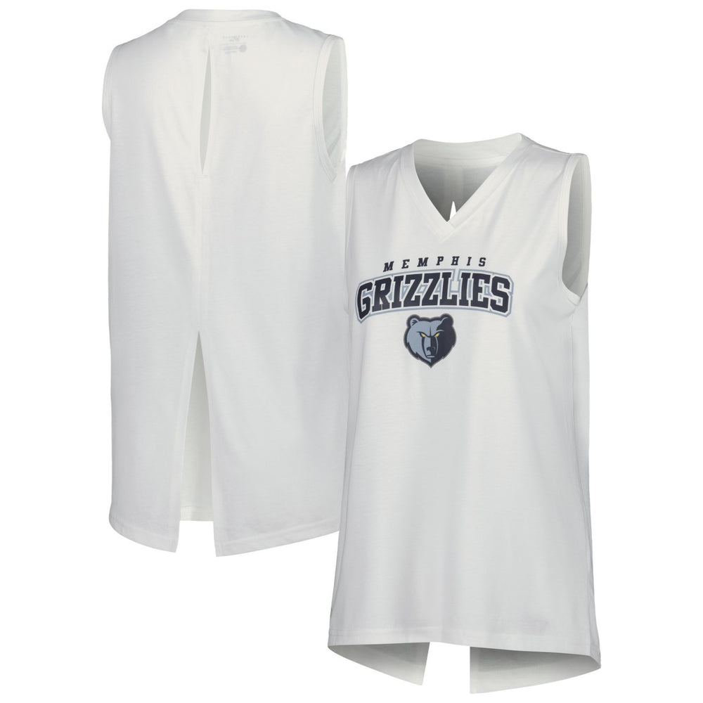 Memphis Grizzlies Levelwear Women's Paisley Peekaboo Tank Top Discount