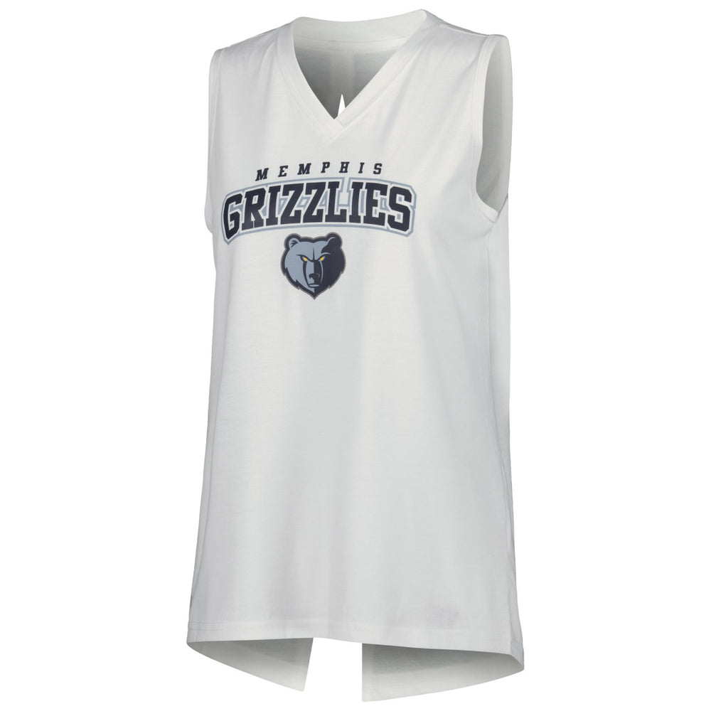 Memphis Grizzlies Levelwear Women's Paisley Peekaboo Tank Top Discount