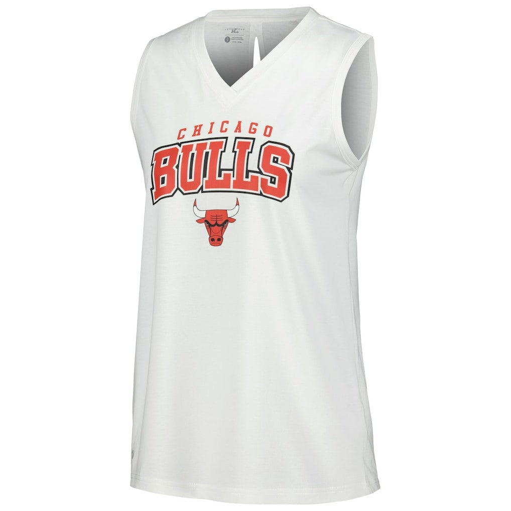 Chicago Bulls Levelwear Women's Paisley Peekaboo Tank Top sale Discount