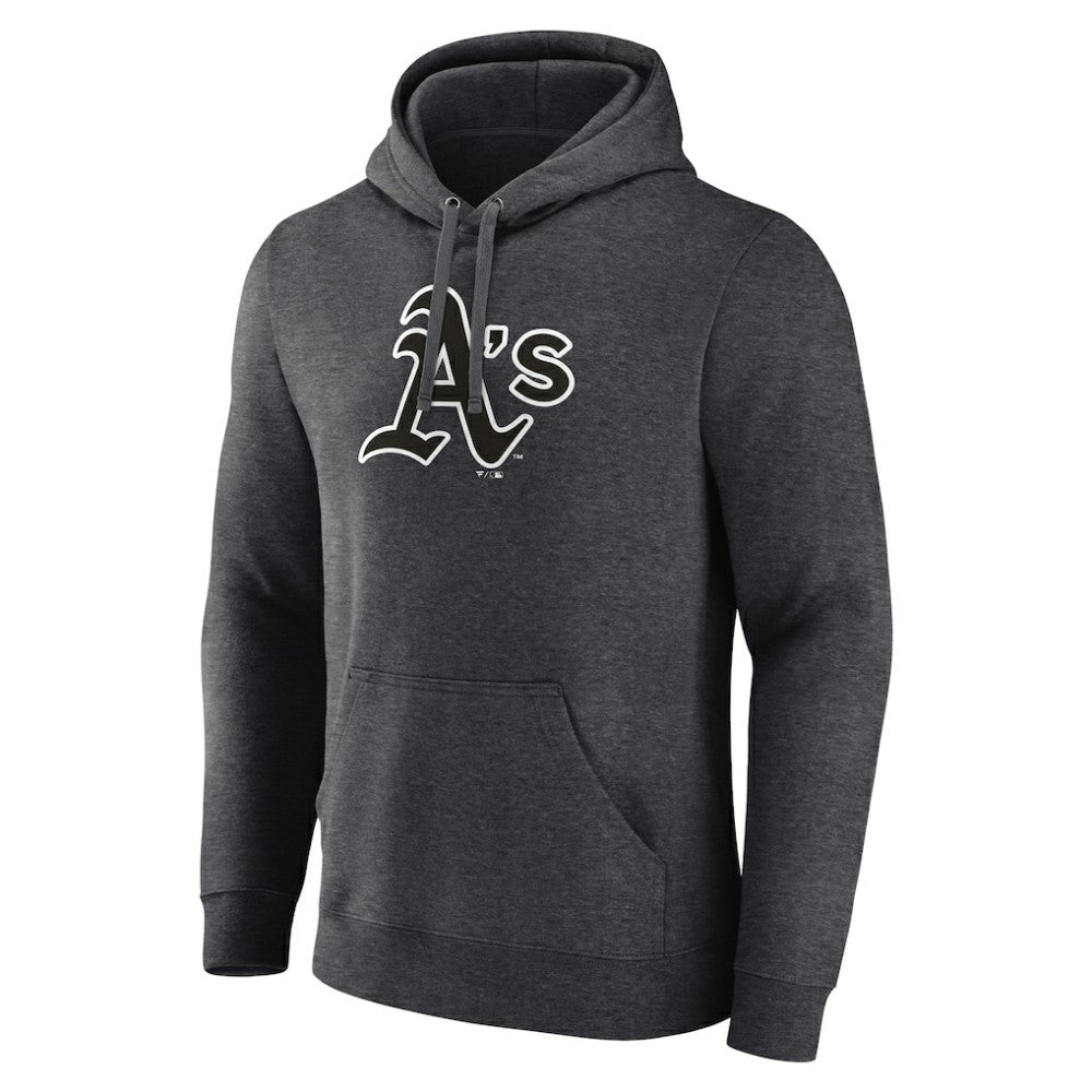 Athletics Personalized Monochrome Name & Number Pullover Hoodie | MLB New