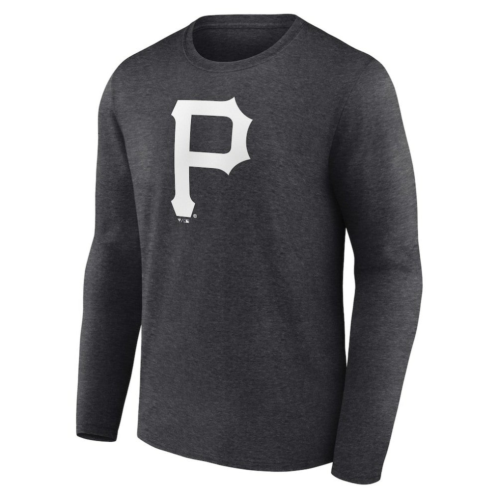 Pittsburgh Pirates Personalized Monochrome Name & Number Long Sleeve T-Shirt | MLB Shop