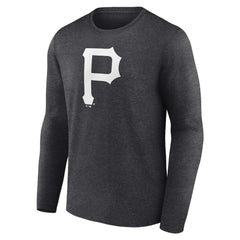 Pittsburgh Pirates Personalized Monochrome Name & Number Long Sleeve T-Shirt | MLB Shop