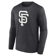 San Francisco Giants Personalized Monochrome Name & Number Long Sleeve T-Shirt | MLB Near me