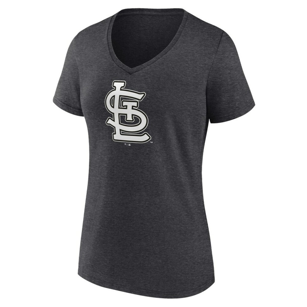 St. Louis Cardinals Women's Personalized Monochrome Name & Number V-Neck T-Shirt | MLB Shop