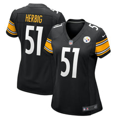 Pittsburgh Steelers Nike Nick Herbig  Women's Game Jersey