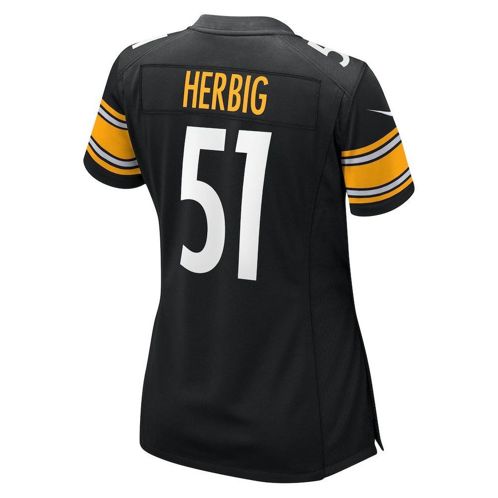Pittsburgh Steelers Nike Nick Herbig  Women's Game Jersey
