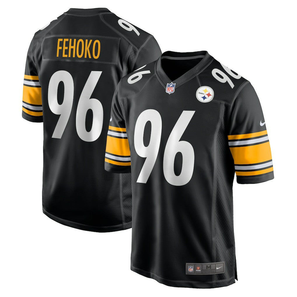 Pittsburgh Steelers Nike Breiden Fehoko  Game Jersey
