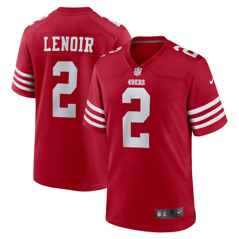 San Francisco 49ers Nike Deommodore Lenoir  Game Jersey