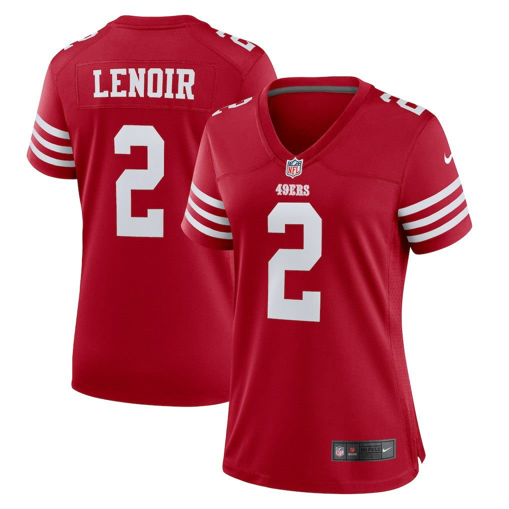 San Francisco 49ers Nike Deommodore Lenoir  Women's Game Jersey