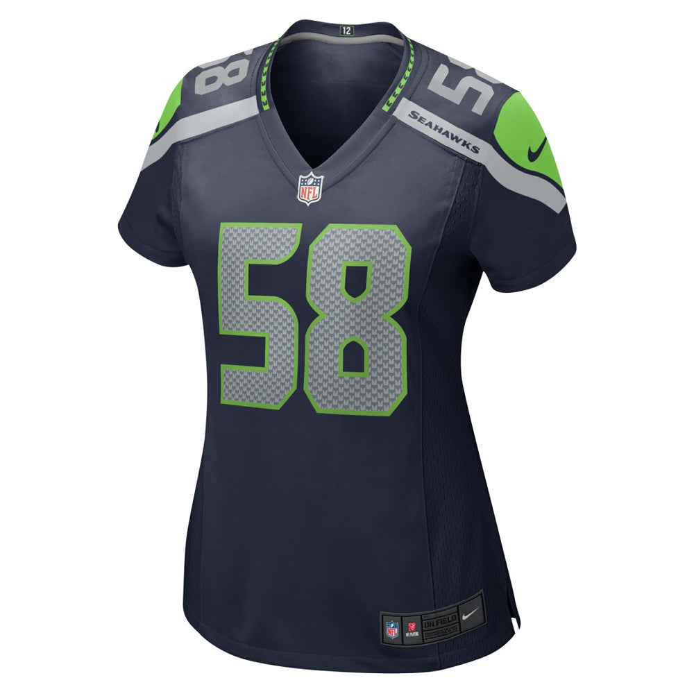 Seattle Seahawks Nike Derick Hall  Women's Team Game Jersey
