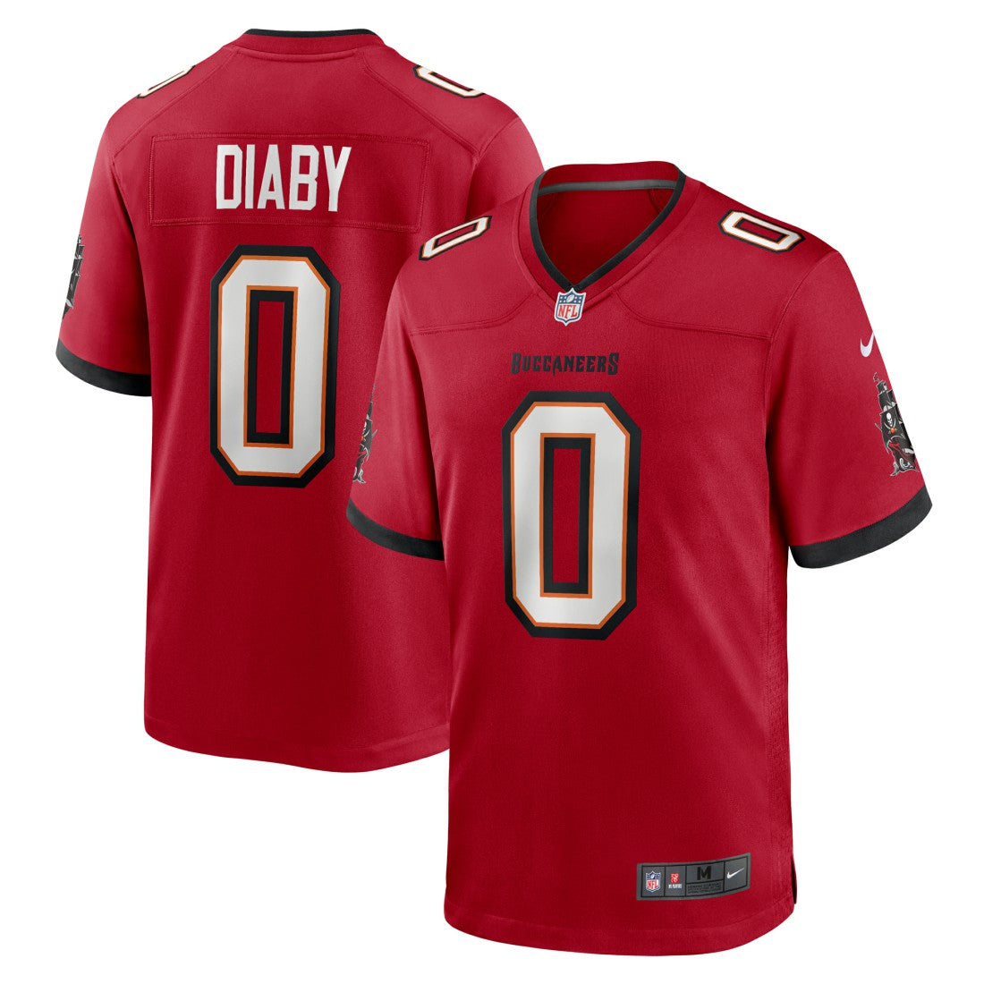 Tampa Bay Buccaneers Nike YaYa Diaby  Game Jersey