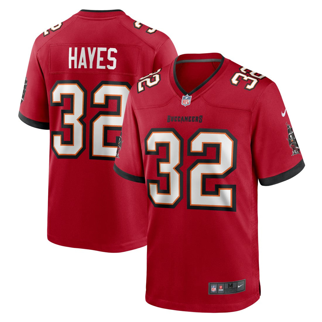 Tampa Bay Buccaneers Nike Josh Hayes  Game Jersey