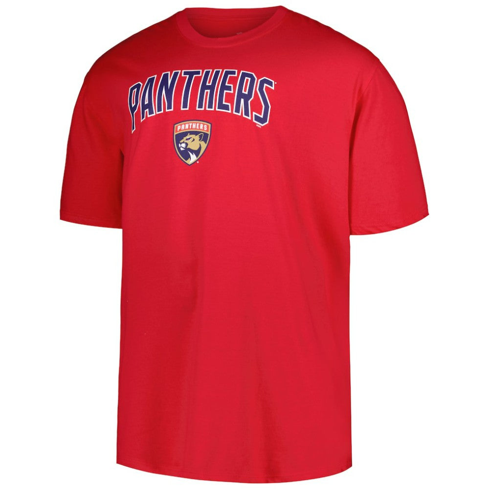 Florida Panthers Profile Big & Tall Arch Over Logo T-Shirt Outlet