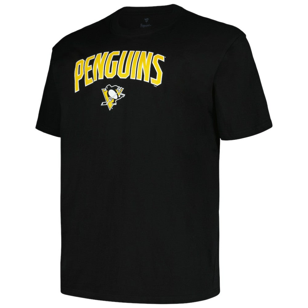 Pittsburgh Penguins Profile Big & Tall Arch Over Logo T-Shirt Outlet