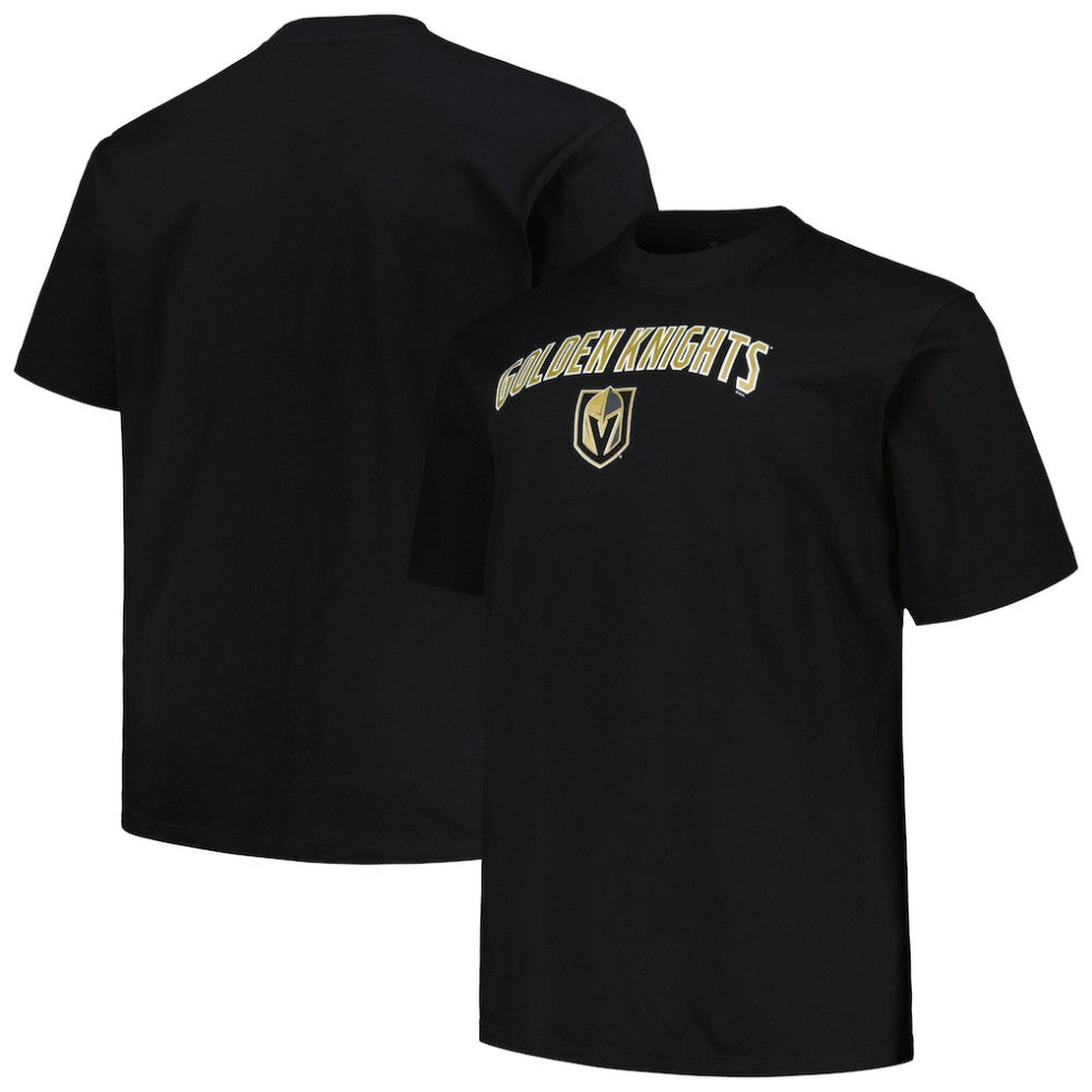 Vegas Golden Knights Profile Big & Tall Arch Over Logo T-Shirt Outlet