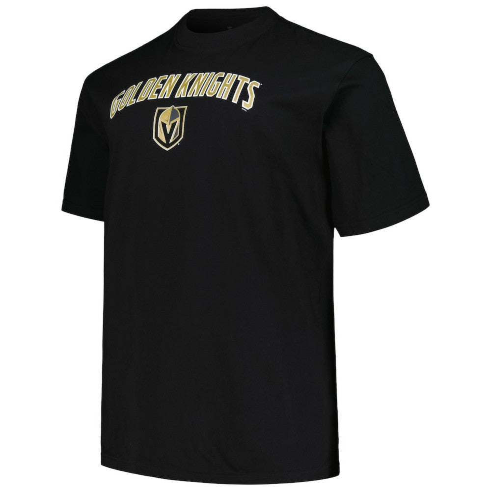 Vegas Golden Knights Profile Big & Tall Arch Over Logo T-Shirt Outlet