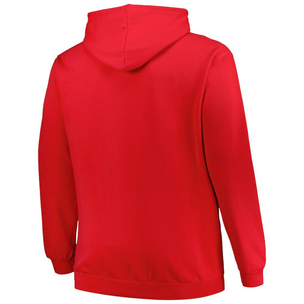 Washington Capitals Profile Big & Tall Arch Over Logo Pullover Hoodie Online